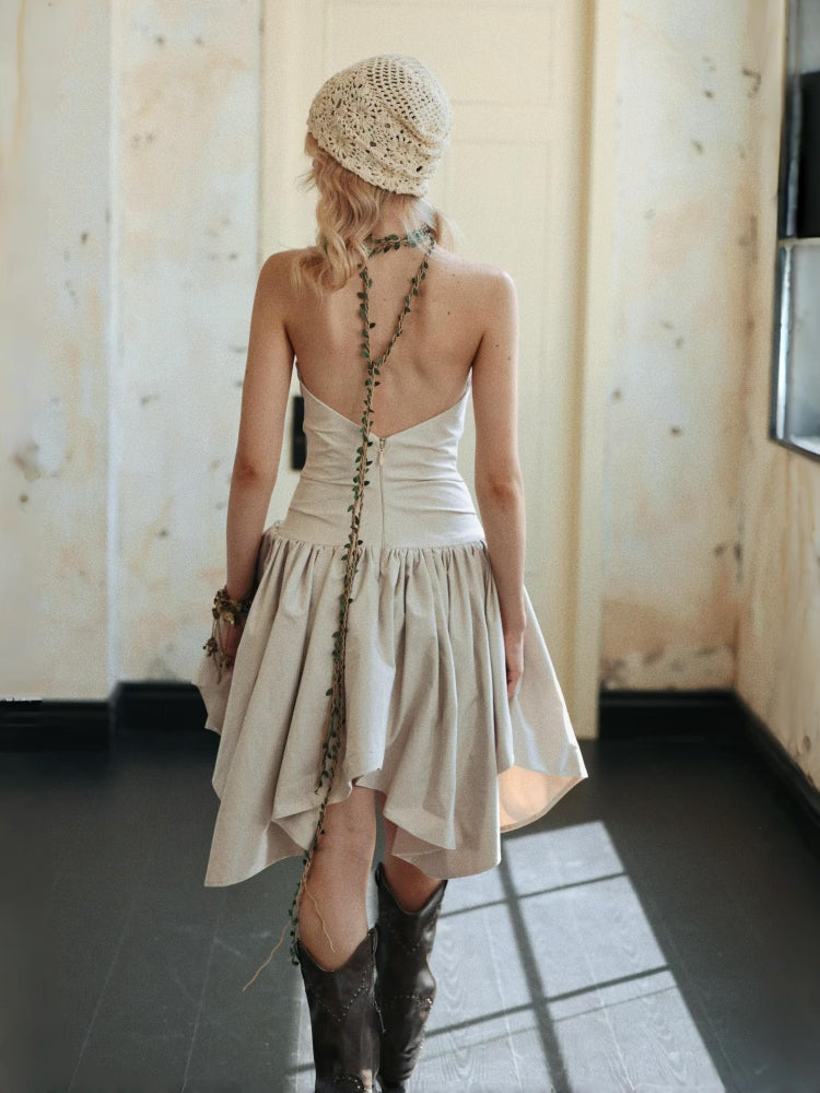 Shieratt Roma Strapless Sleeveless Corset Mini Dress