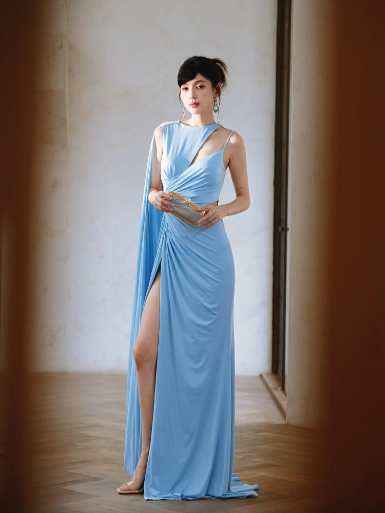 Dollytang Aurora Cut-out High-slit Maxi Dress