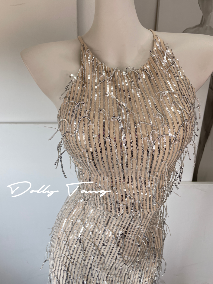 Dollytang Journey Halter Backless Tassel Maxi Dress dollytang Dollytang Journey Halter Backless Tassel Maxi Dress dollytang