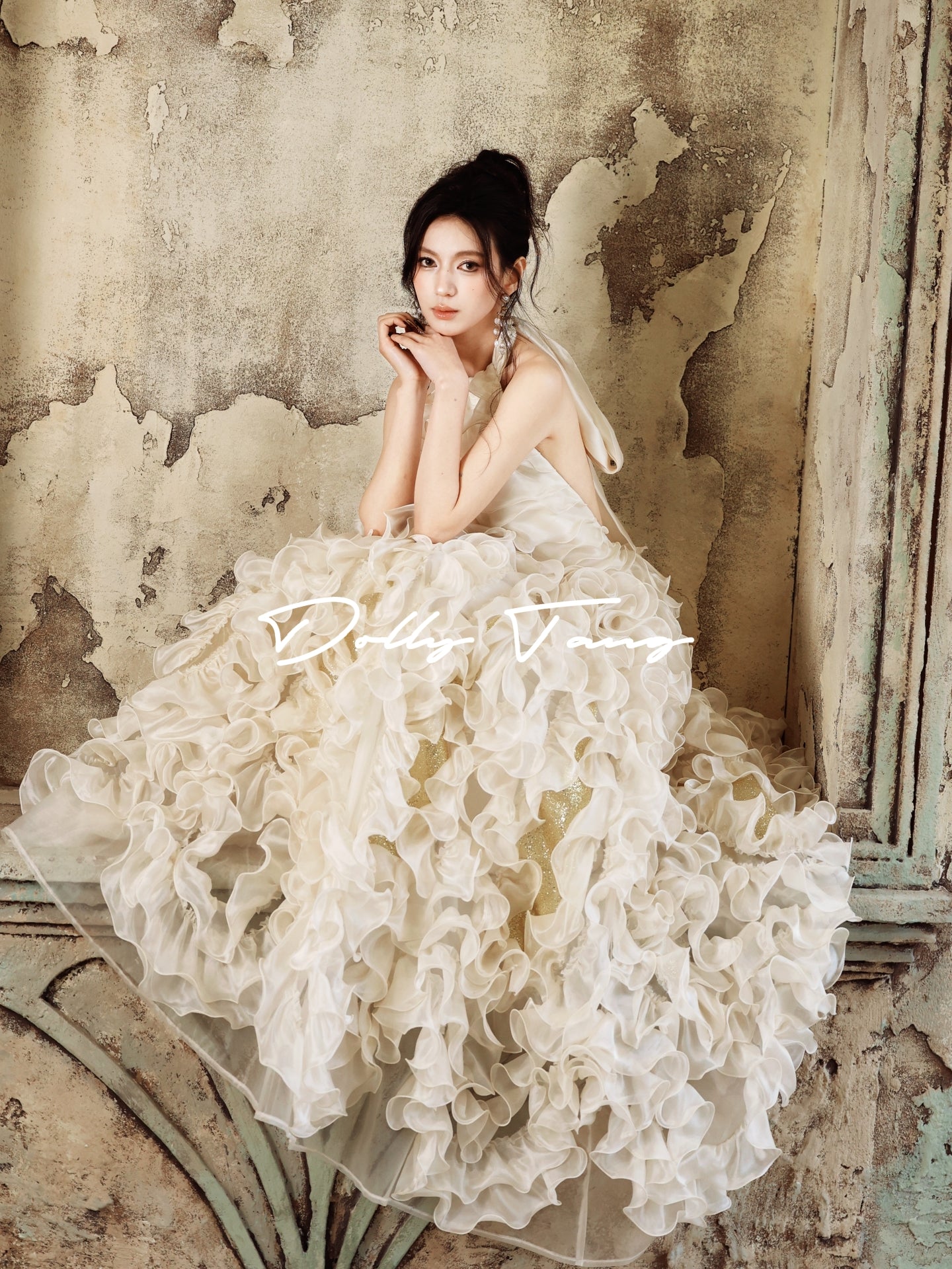 landon organza 3d ruffle maxi dress BHLDN Landon Organza 3D Ruffle Maxi Dress at MarketFair Shoppes in Princeton, NJ