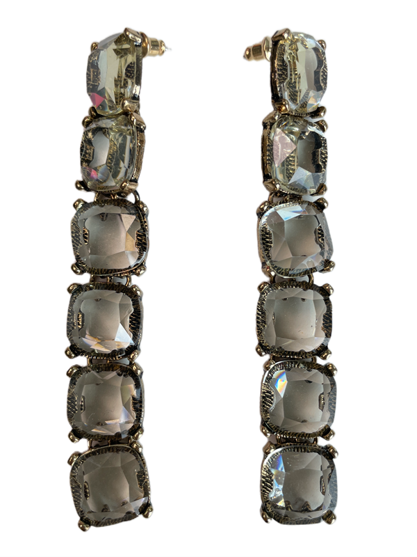 Dollytang Hermosa Long Drop Square Earrings